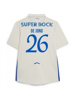 Muži Futbalové oblečenie Porto Luuk de Jong #26 2025-26 Krátky Rukáv - Tretina Muži Futbalové oblečenie Porto Luuk de Jong #26 2025-26 Krátky Rukáv - Tretina